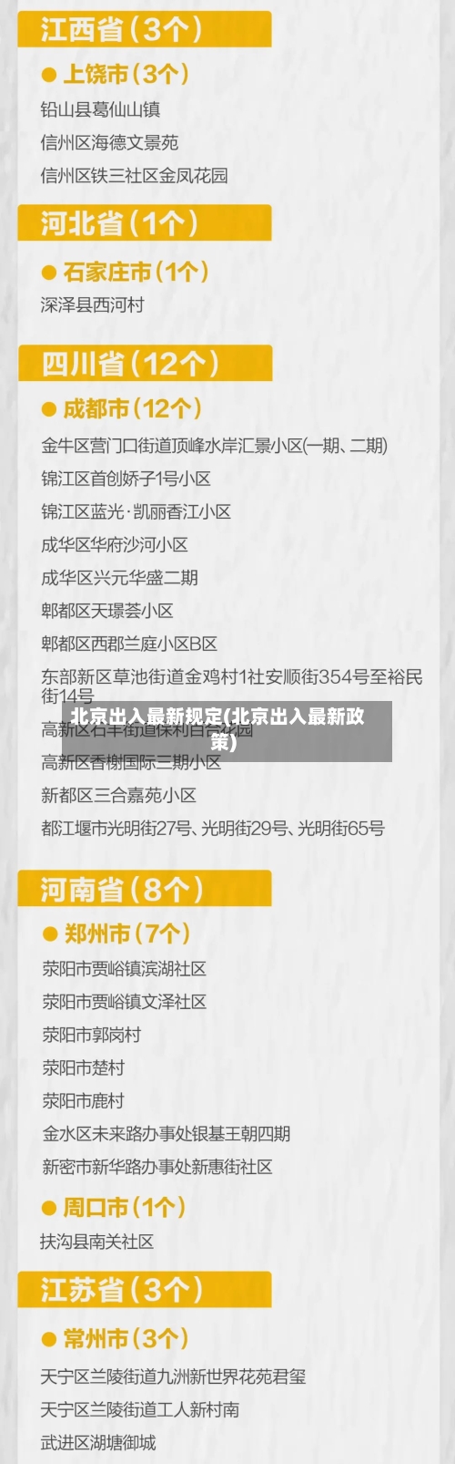 北京出入最新规定(北京出入最新政策)-第2张图片