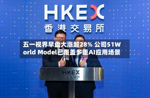 五一视界早盘大涨超28% 公司51World Model已覆盖多重AI应用场景-第1张图片