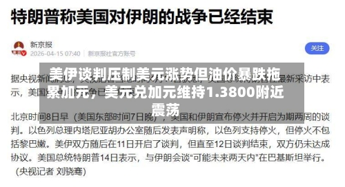 美伊谈判压制美元涨势但油价暴跌拖累加元，美元兑加元维持1.3800附近震荡-第3张图片