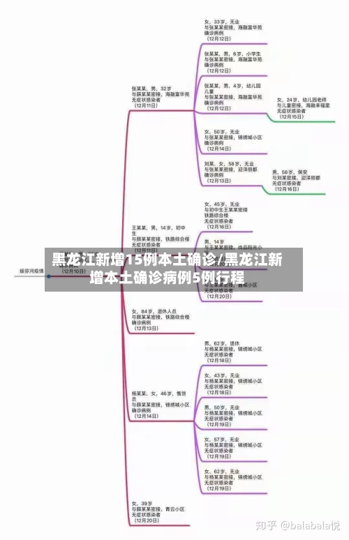 黑龙江新增15例本土确诊/黑龙江新增本土确诊病例5例行程